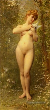  nus - Vénus à la Colombe Nu Léon Bazile Perrault